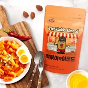 Murgerbon Korean Tteok Bokki Hot Spicy Rice Cake Almond Snack Tteokbokki K-food