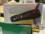 Red Star Tec Wireless Powerpoint and Keynote Presentation Remote Clicker PR-819