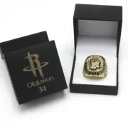 Hakeem Olajuwon Houston Rockets 1995 Championship Ring Display Box