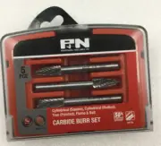 P+N 5 Piece Carbide Burr Set Workshop Hardware Power Tool Accessories