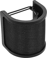 ibasenice Recording Microphone Shield u Shape Double Layer Windscreen Cover Filter