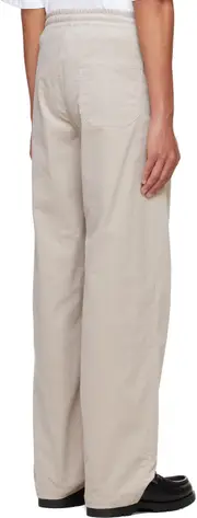 Vincent Long drawstring casual pants S,L light gray
