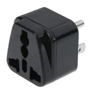 EU UK AU to US USA Canada AC Travel Power Plug Adapter Convertef8