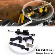 Electric Scooter For VSETT 10+ Steering Stabilize Damper Bracket Mounting Kit