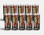 Optislim SHAKE2GO Healthy Energy Sports Drink, 30g Collagen Protein, Low Sugar, 19 Essential Vitamins, Ready-to-Drink | 350ml Pack of 10 | Chocolate Milkshake |