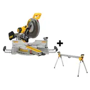 DEWALT 305mm Corded Compound Mitre Saw w/stand DWS780-XE