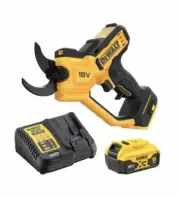 NEW DeWALT 18V XR 5.0Ah Power Pruner with Battery & Charger Kit Pruning Shears