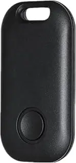1 Pack Key Finder Smart Bluetooth Tracker Item Finder Work with Apple Find My Item Locator Anti-Lost Device for Keys, Bags and More Global Positioning iOS Only Black