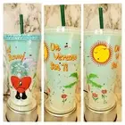Bad Bunny Un Verano Sin Ti Starbucks cup | Gifts | Glitter | Tumbler