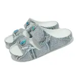 【CROCS】拖鞋 CLASSIC DENIM SANDAL 男鞋 女鞋 月光灰 經典單寧涼鞋 涼拖鞋 卡駱馳(2103771NK)