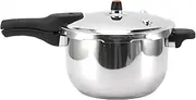 Stainless Steel Pressure Cooker, Multifunctional Pressure Canner Rice Cooker, Pressure Cooking Pot with Safety Valve Pressure Limiting Device for Rice Stew Porridge (5L)