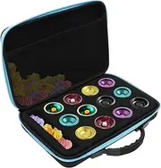 Professional Yoyo Ball Storage Bag 6/12 Holes Portable Yo-yo Case Yoyo Case Carry Bag with Handle Lightweight Outdoor Equipment Protective Yo-yo for Daily Training(12 Holes)