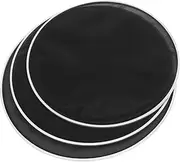 JOINPAYA Replacement Mute Drum Heads 3pcs Double Layer Mesh Silent Drum Skin Accessories