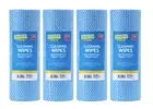 4x 100pk Cleaning Wipes Multipurpose Absorbent Kitchen Dirt Remover