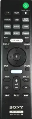 New Genuine RMT-AH401U For Sony AV System Remote Control HT-X9000F SA-WX9000F