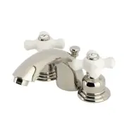Kingston Brass KB95.PXPN Victorian 1.2 GPM Widespread Bathroom - Nickel