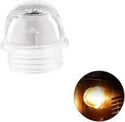 [FanciBuy] Oven Light Bulb Glass Cover, Thread Diameter 33mm x Height 40mm, Suitable for Bosch, Baumatic, Smeg, Belling, Cannon, Caple, Cuisina, Creda, Homark, Hotpoint, Indesit, Siemens and More