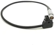 SCA~let Ep~ic an~on Bauer Power Tap D-Tap to Right Angle FHJ 1B 306 Female Power Cable for SCA~let & Ep~c(Straight Plug Cable,150cm)