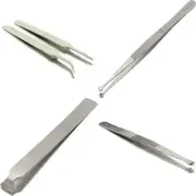 Precision 2 Tweezers Set - Jewelry, Beading, Watch Repair & Crafts