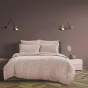 5pc Ardor Boudoir Millicent King Bed Comforter Set - Peach