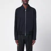 [Burberry] Harrington Jacket Navy Blue in Cotton 48 IT Blue