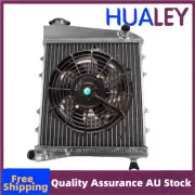 ALUMINUM RADIATOR+Fan For 1967-91 AUSTIN/ROVER/MINI / COOPER / MORRIS MODELS MT
