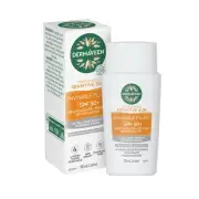 DermaVeen Sensitive Sun Invisible Fluid SPF 50+ UVA UVB Broad Spectrum Sunscr...
