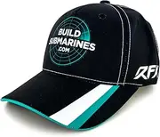 Checkered Flag Sports Brad Keselowski 2025 BuildSubmarines Uniform Pit Hat Black, Black, One Size