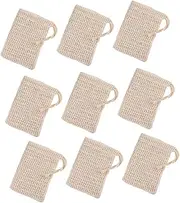 AUTSUPPL 20-pack Exfoliating Soap Pouch Net Holder for Handmade Soap Mesh Shower Storage Gentle Skin Care