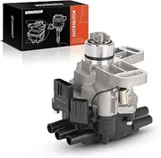 A-Premium Ignition Distributor with Cap and Rotor Compatible with Ford Probe 1993-1994 & Mazda 626 1993-1994, MX-3 1992-1993, MX-6 1993-1994, 1.8L 2.5L, Replace# KL0118200C, KLY118200