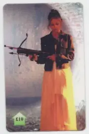 UK BT Phonecard Buffy the Vampire Slayer Crossbow £10 Limited Edition #440040