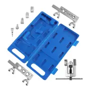 Professional Copper Tubing Tool Kit Flaring Swaging Set with Steel Yoke