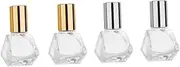 4pcs mini perfume Alien Essential Oil Bottle liquid Pentagram pack perfume bottle Liquid Roller Bottle glass bottle Roller bottle cosmetic scroll wheel/3970