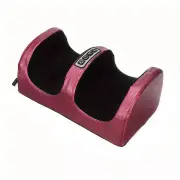 NNETM Foot Massager Machine – Electric Heated Kneading(Red)