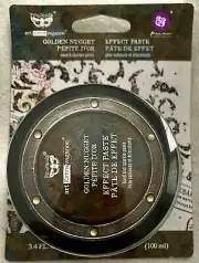 Finnabair Art Extravagance Effect Paste 100ml Jar Golden Nugget New Prima Paint