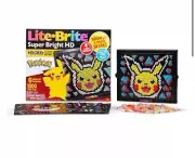 Lite-Brite Super Bright HD Pokemon Edition Multicolor BNWT