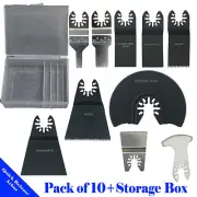 10+ Pc Saw Blade Oscillating Multi Tool Black and Decker Rockwell Hyperlock Fein