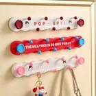 Traceless Door Hanger Hooks Dopamine Coat Racks Kitchen Accessories