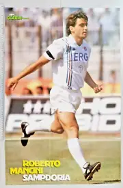 Poster Roberto Mancini Sampdoria Guerin Sporty