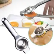 Lemon Squeezer Lime Juicer Clip Fruit Orange Citrus Steel Manual ToolU O6J8