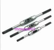 1pc Adjustable Round Wire Tap Wrench Holder Rachet /Reamer Tap M1-M24 Steel Tool