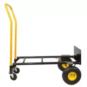 Amucolo Dual-Purpose 2-Wheel Dolly Cart and 4-Wheel Push Cart with Swivel Wheels