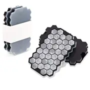 Silicone Hexagon Ice Cube Molds - Pack of 2