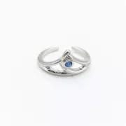 Valorant Sage Ring for Women Man Fashion Gamer Jewelry Players Cosplay Blue