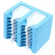 Organization Plastic Convenient Multi-Boat Diamond Painting Art Tools Tray Tower Diamond Painting Holder blue