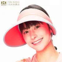 在飛比找momo購物網優惠-【HOII后益】HOII后益 輕巧摺疊美膚帽 ★紅光(UPF