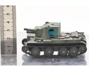 for 3R A.M BT42 Light Tank Assault Green Random Number 1/72 Tank Pre-built Model