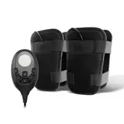 Upgrade EMS Electric Muscle Stimulator Massager Fitness TENS Anti Cellulite Legs Belts Trainer Slimming Thigh Black