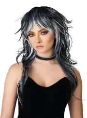 California Costume Tempting Tresses Black Wig Adult Women Accessory 7023/102