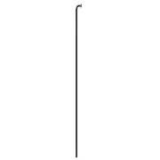 Spoke Leader Stainless Steel J-Bend 245mm Black With ½" 525075031 SAPIM Bicycle